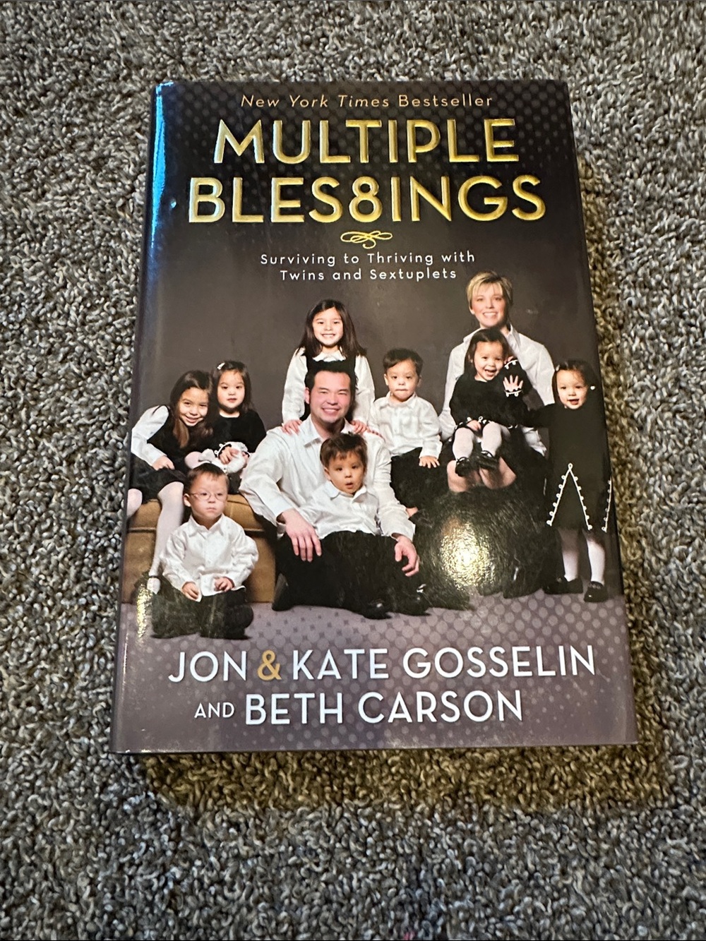Multiple Blessings Hardcover Book - Jon & Kate Gosselin